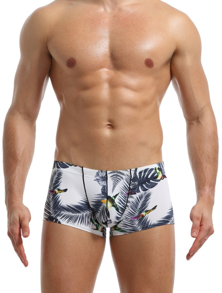 Karenspace Sexy Herren Low-Rise Trunk Nylon