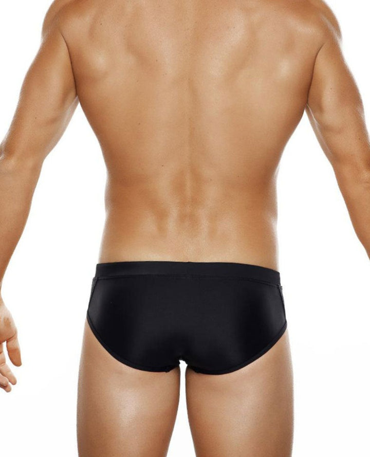 UXH Low-Rise Swim Brief Mesh Badeslip Netz - UXH Low-Rise Swim Brief Mesh Badeslip Netz - Schwarz / M (Europe Size S) - BIMONI