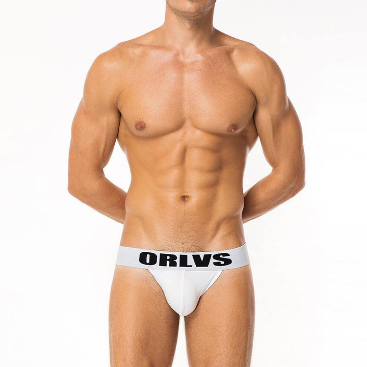 ORLVS Low-Rise Soft Jockstrap - ORLVS Low-Rise Soft Jockstrap - Weiß / M (Europe Size S) - BIMONI