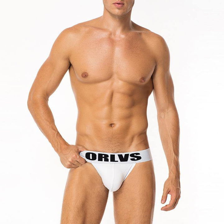 ORLVS Low-Rise Soft Jockstrap - ORLVS Low-Rise Soft Jockstrap - Dunkleblau / M (Europe Size S) - BIMONI