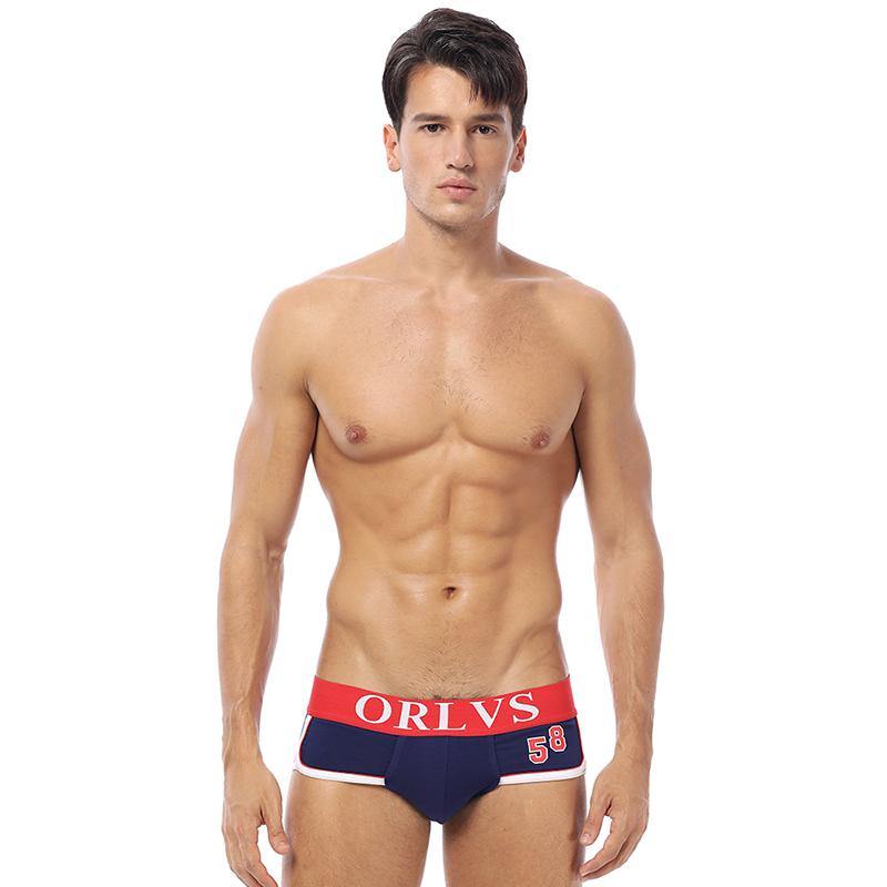 ORLVS Low-Rise Trunk Boxerbrief "58" - ORLVS Low-Rise Trunk Boxerbrief "58" - Dunkelblau / M (Europe Size S) - BIMONI