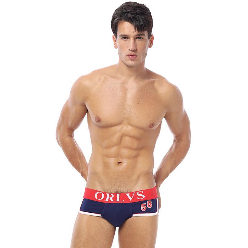 ORLVS Low-Rise Trunk Boxerbrief "58" - ORLVS Low-Rise Trunk Boxerbrief "58" - Dunkelblau / M (Europe Size S) - BIMONI