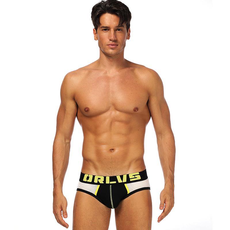 ORLVS Low-Rise Mesh Brief Slip Netzunterhose - ORLVS Low-Rise Mesh Brief Slip Netzunterhose - Schwarz / M (Europe Size S) - BIMONI