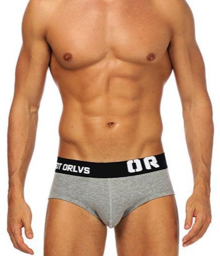 ORLVS Low-Rise Brief Slip - ORLVS Low-Rise Brief Slip - Gray / M (Europe Size S) - BIMONI