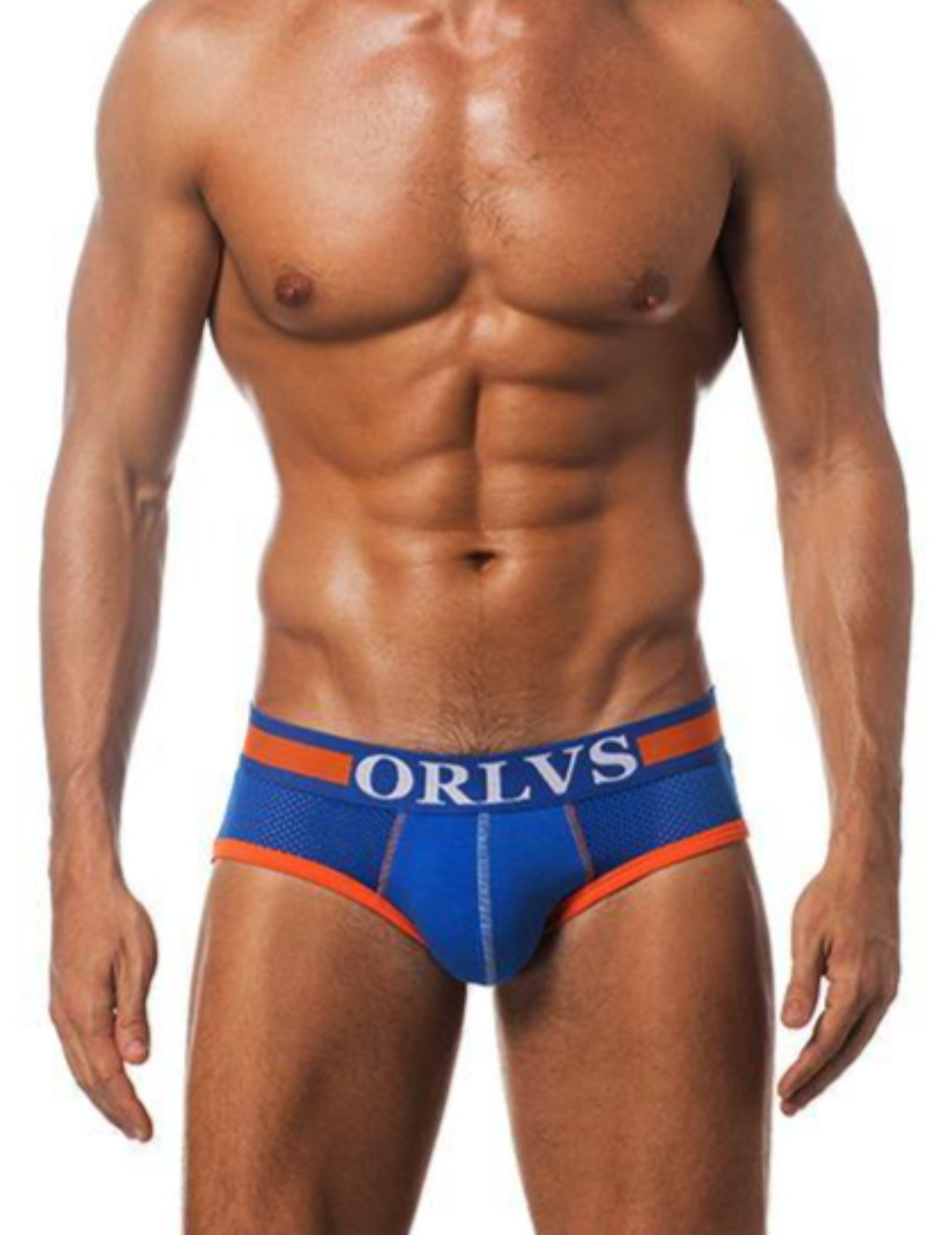 ORLVS Low-Rise Brief Net - ORLVS Low-Rise Brief Net - Light Blue / M (Europe Size S) - BIMONI