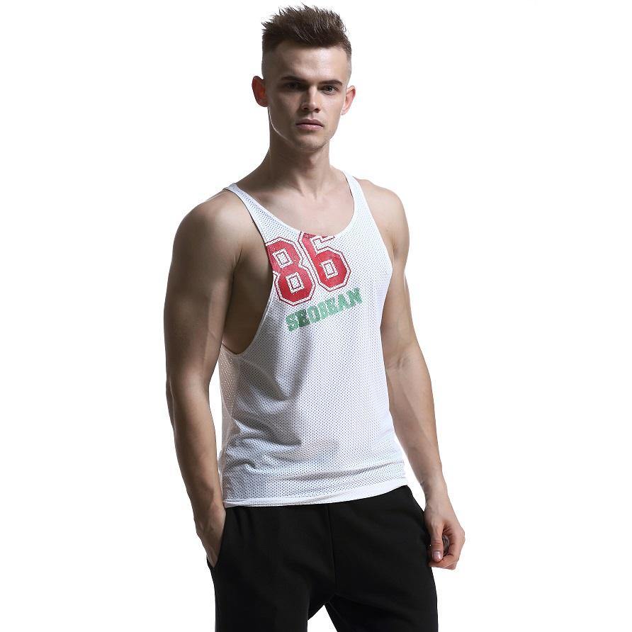 SEOBEAN GYM Mesh Fitness Tank Top - BEEMENSHOP