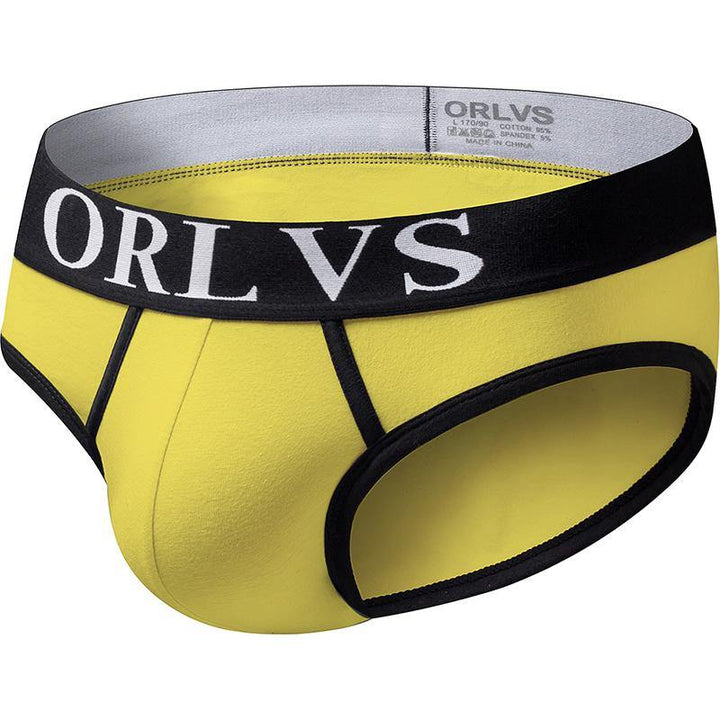 ORLVS Low-Rise Cotton Brief Slip - ORLVS Low-Rise Cotton Brief Slip - Gelb / M (Europe Size S) - BIMONI