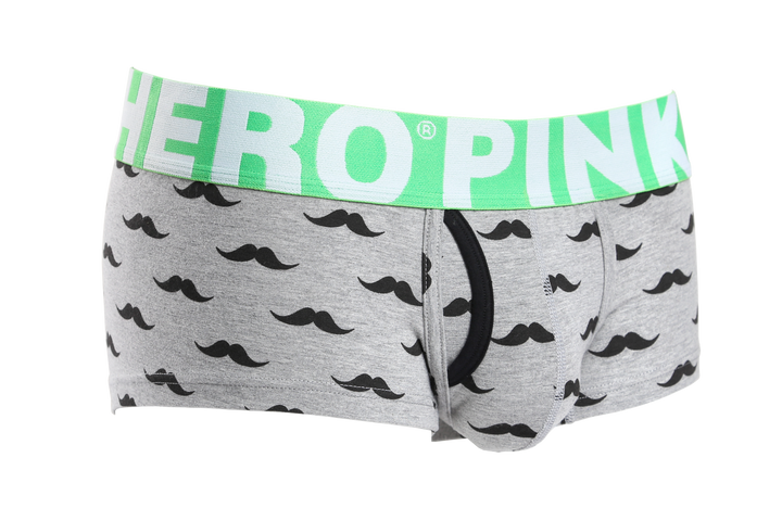 PINK HERO Low-Rise Trunk Boxer mit Eingriff - PINK HERO Low-Rise Trunk Boxer mit Eingriff - Hellblau / M (Europe Size S) - BIMONI