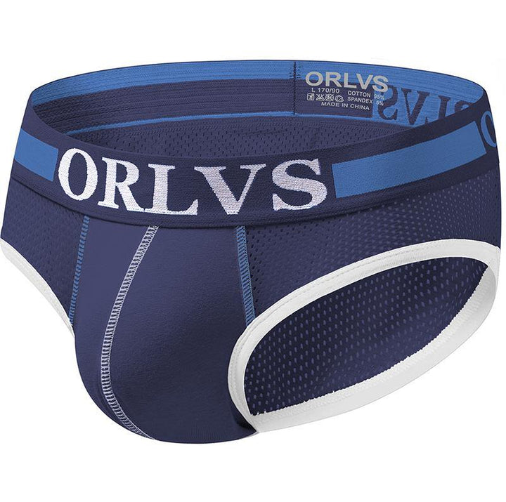 ORLVS Low-Rise Brief Net - ORLVS Low-Rise Brief Net - Dark Blue / M (Europe Size S) - BIMONI