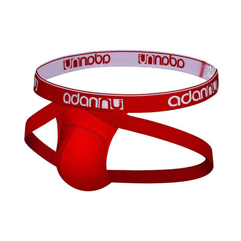 ADANNU Low-Rise Herren Jock Strap Harness - ADANNU Low-Rise Herren Jock Strap Harness - Rot / M (Europe Size S) - BIMONI