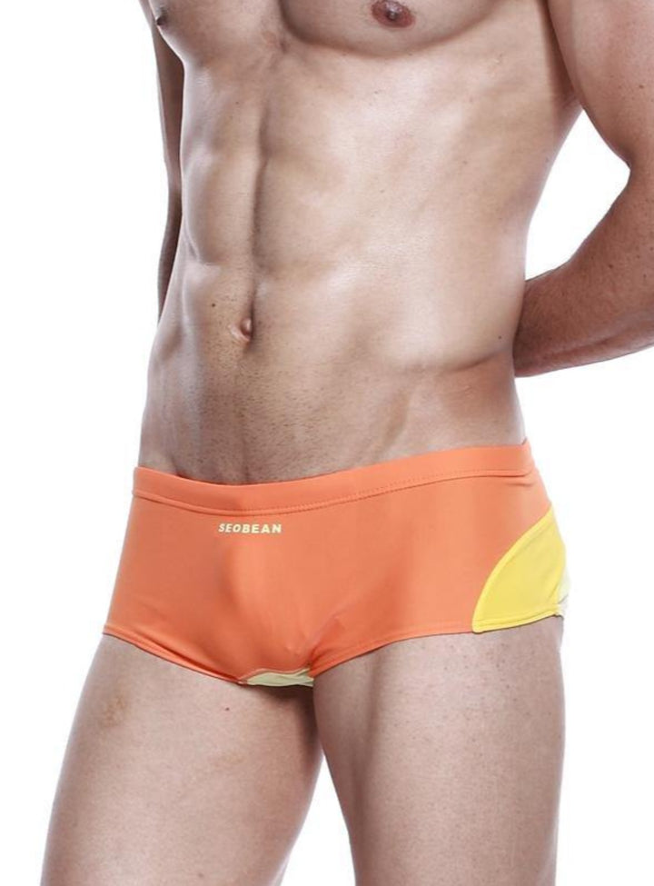 SEOBEAN Low-Rise Swim Wear - SEOBEAN Low-Rise Swim Wear - Orange / M (Europe Size S) - BIMONI