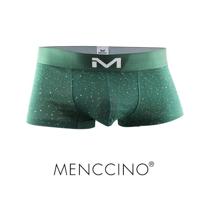 MENCCINO Low-Rise Boxerbrief Trunk - MENCCINO Low-Rise Boxerbrief Trunk - Gruen / L (Europe Size S) - BIMONI