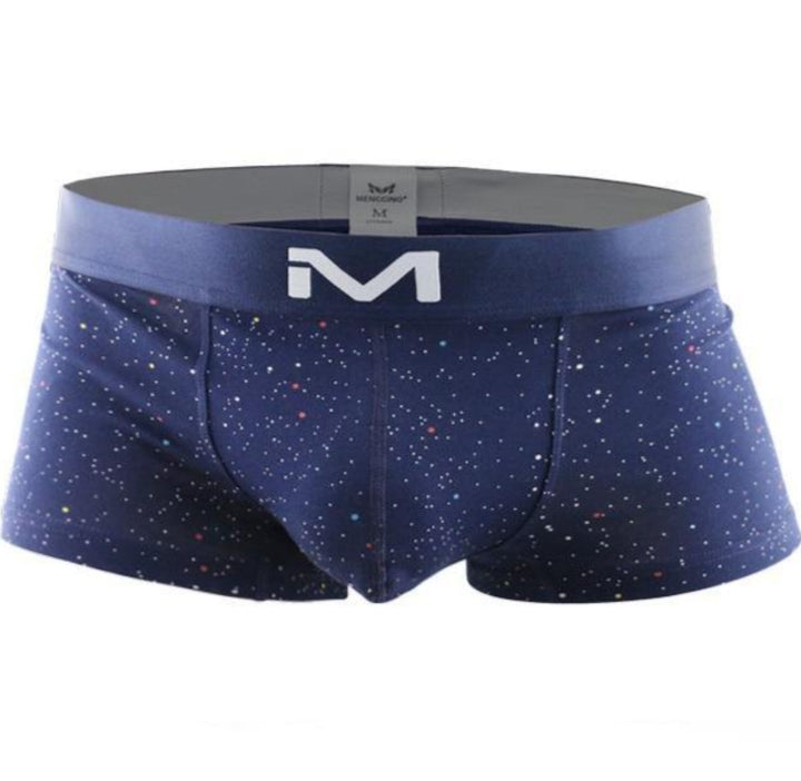 MENCCINO Low-Rise Boxerbrief Trunk - MENCCINO Low-Rise Boxerbrief Trunk - Dunkelblau / L (Europe Size S) - BIMONI