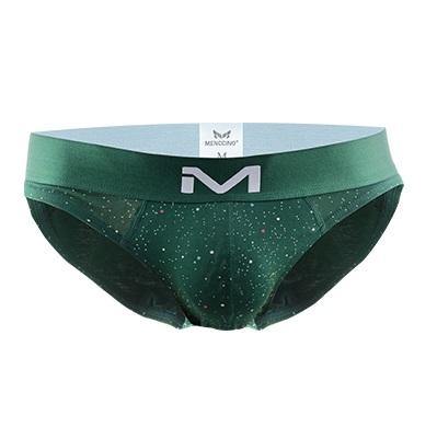 MENCCINO Low-Rise Designer Brief Slip - MENCCINO Low-Rise Designer Brief Slip - Green / L (Europe Size S) - BIMONI