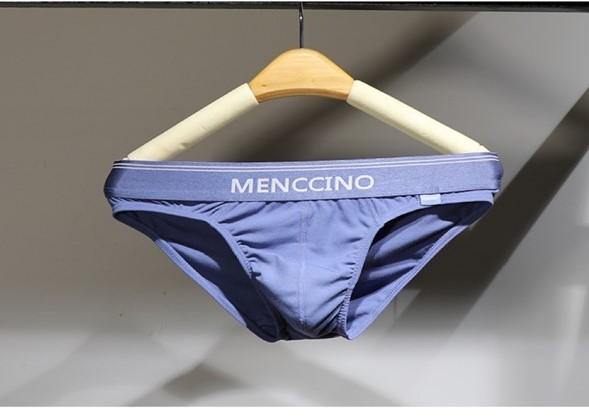 MENCCINO Low-Rise Brief Slip Soft Cotton - MENCCINO Low-Rise Brief Slip Soft Cotton - Violett / L (Europe Size S) - BIMONI