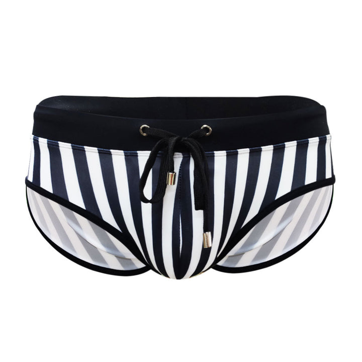 UXH Low-Rise Swim Brief Badeslip Casual Stripe