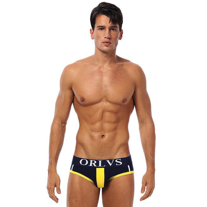 ORLVS Low-Rise Brief Slip Fronted Design - ORLVS Low-Rise Brief Slip Fronted Design - Dunkelblau / M (Europe Size S) - BIMONI