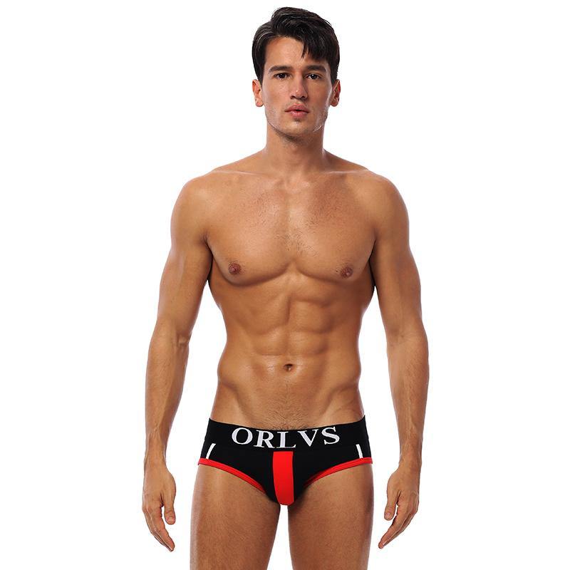 ORLVS Low-Rise Brief Slip Fronted Design - ORLVS Low-Rise Brief Slip Fronted Design - Schwarz / M (Europe Size S) - BIMONI