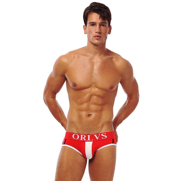 ORLVS Low-Rise Brief Slip Fronted Design - ORLVS Low-Rise Brief Slip Fronted Design - Dunkelblau / M (Europe Size S) - BIMONI