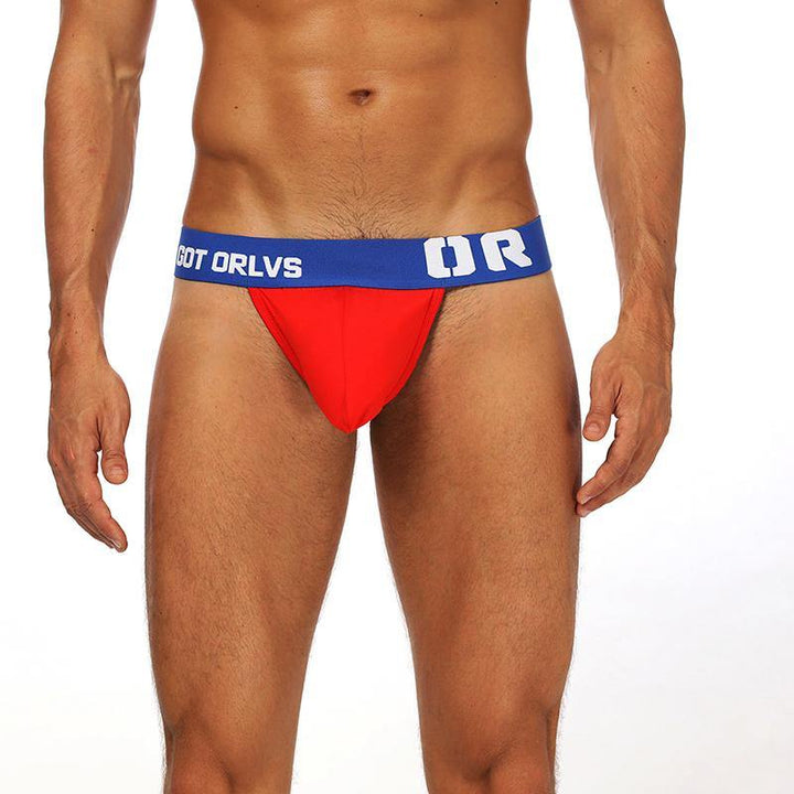 ORLVS Low-Rise Jock - ORLVS Low-Rise Jock - Red / M (Europe Size S) - BIMONI