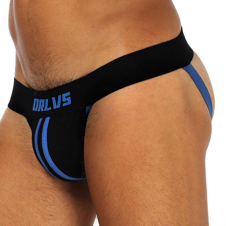 ORLVS Low-Rise Designer Jockstrap - ORLVS Low-Rise Designer Jockstrap - Blau / M (Europe Size S) - BIMONI