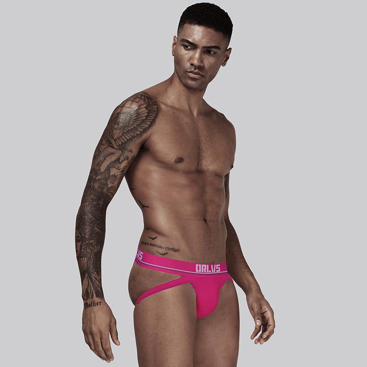 ORLVS Low-Rise Jockstrap Backless Single Strip - ORLVS Low-Rise Jockstrap Backless Single Strip - Lila / M (Europe Size S) - BIMONI