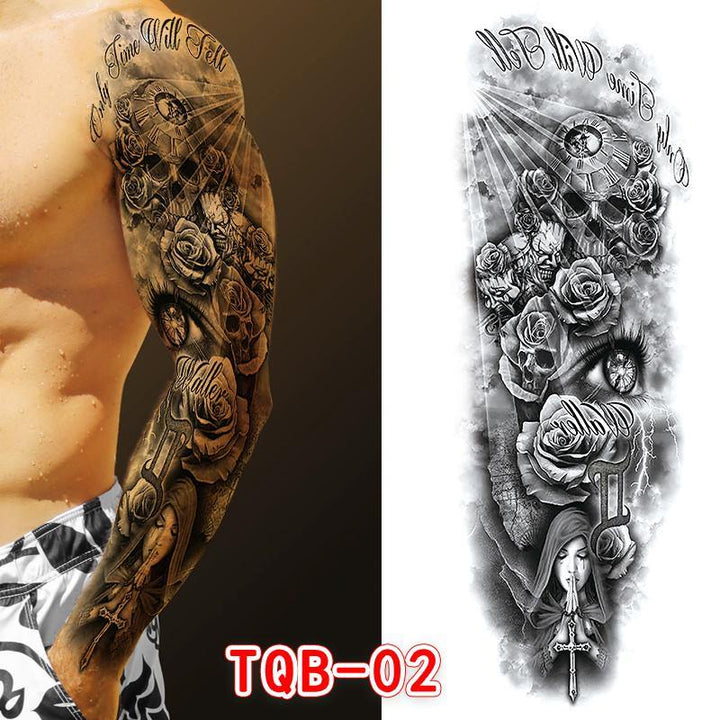 Geru waterproof temporary tattoo paper Full Arm - BEEMENSHOP