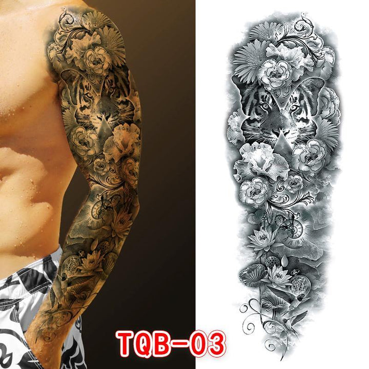 Geru waterproof temporary tattoo paper Full Arm - BEEMENSHOP