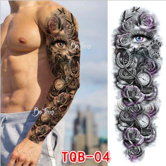 Geru waterproof temporary tattoo paper Full Arm - BEEMENSHOP