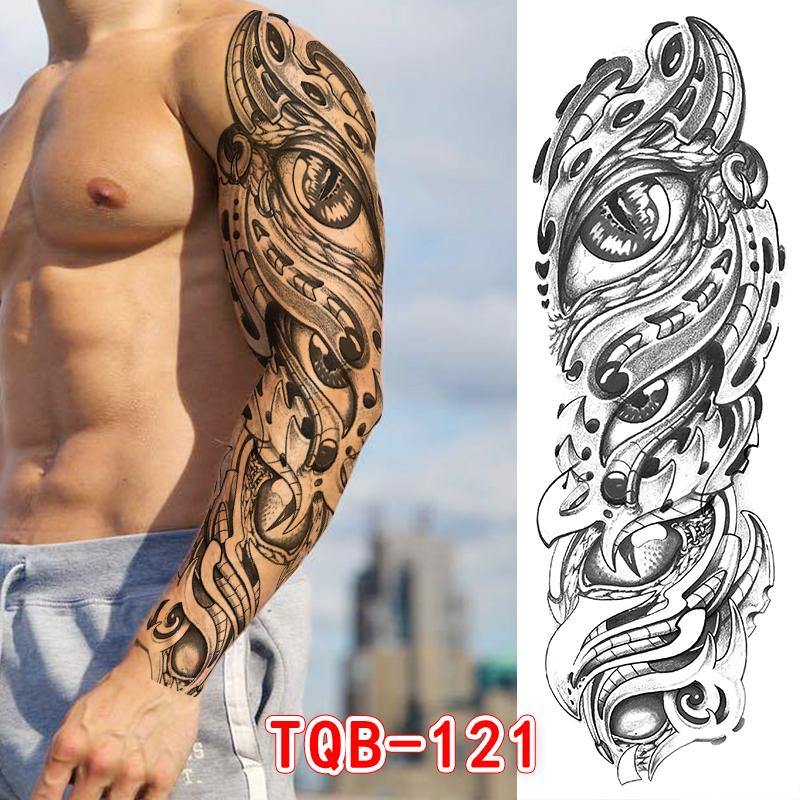 Geru waterproof temporary tattoo paper Full Arm - BEEMENSHOP