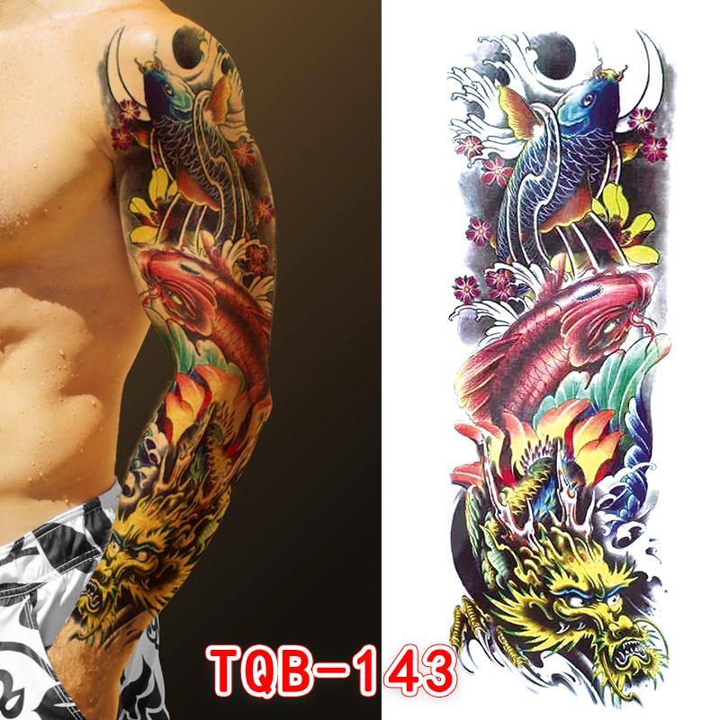 Geru waterproof temporary tattoo paper Full Arm - BEEMENSHOP