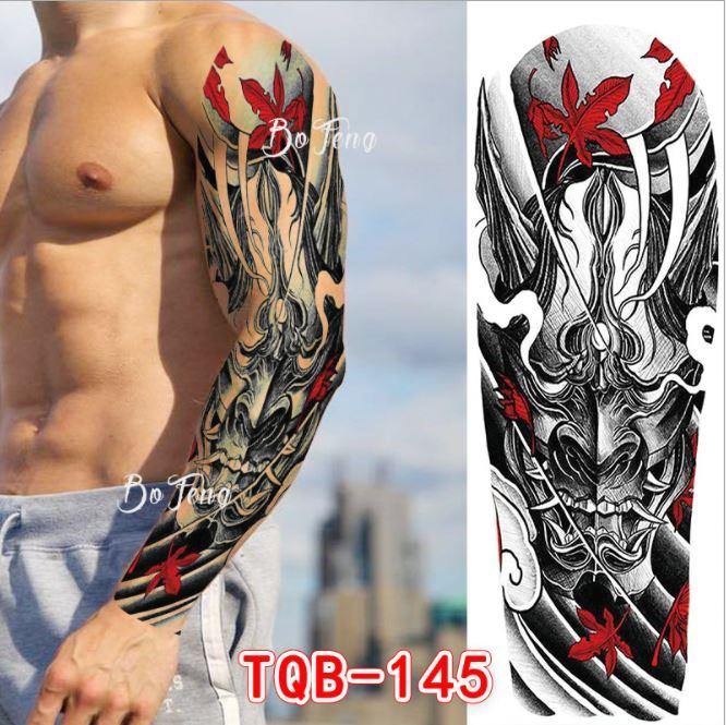 Geru waterproof temporary tattoo paper Full Arm - BEEMENSHOP