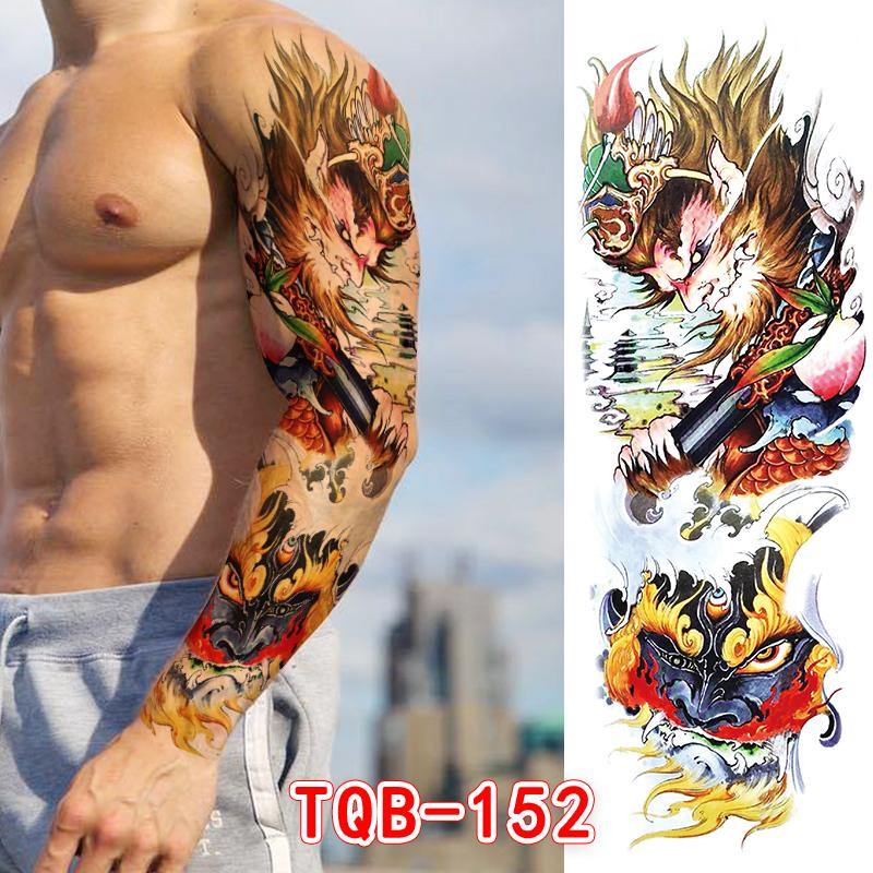 Geru waterproof temporary tattoo paper Full Arm - BEEMENSHOP