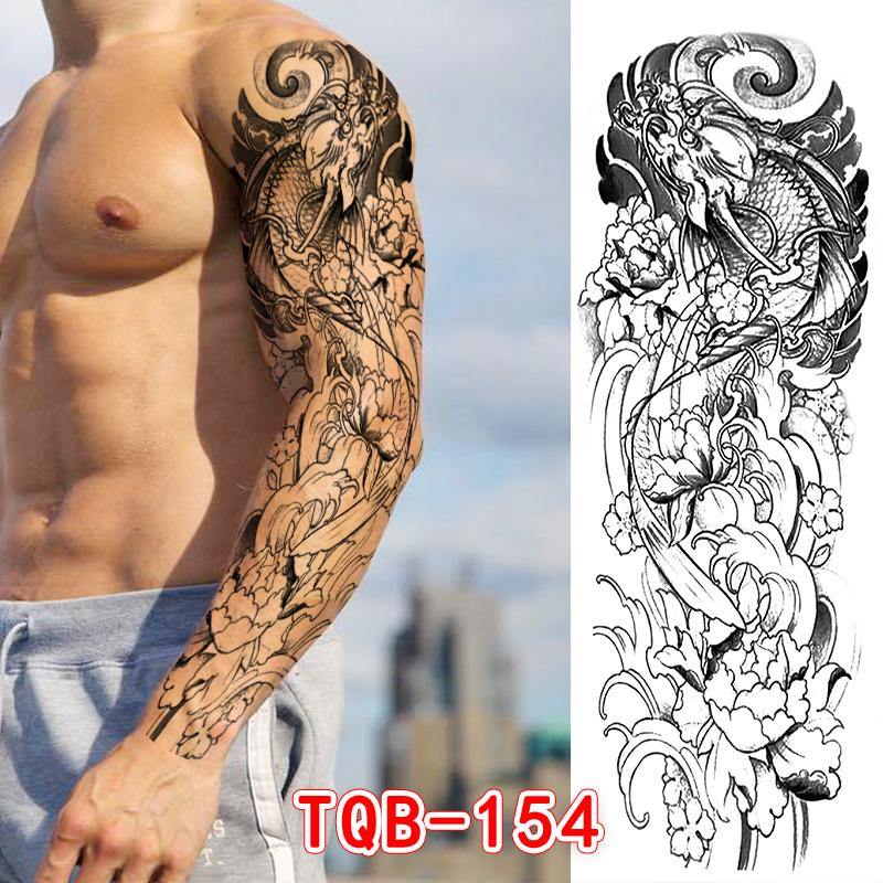 Geru waterproof temporary tattoo paper Full Arm - BEEMENSHOP