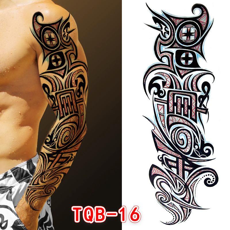 Geru waterproof temporary tattoo paper Full Arm - BEEMENSHOP