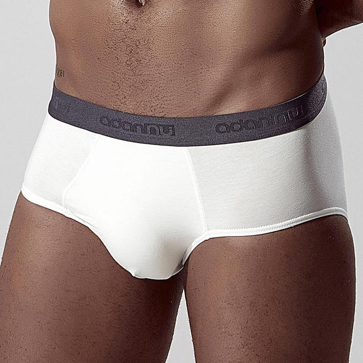 ADANNU Low-Rise Brief Microfaser Modal - ADANNU Low-Rise Brief Microfaser Modal - Weiß / M (Europe Size S) - BIMONI